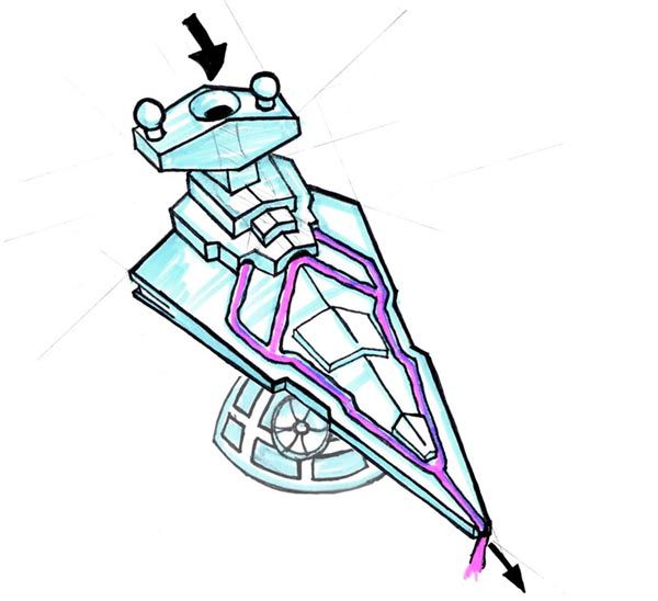 600x548 star destroyer booze luge