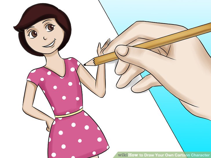 728x546 How To Draw Your Own Cartoon Character