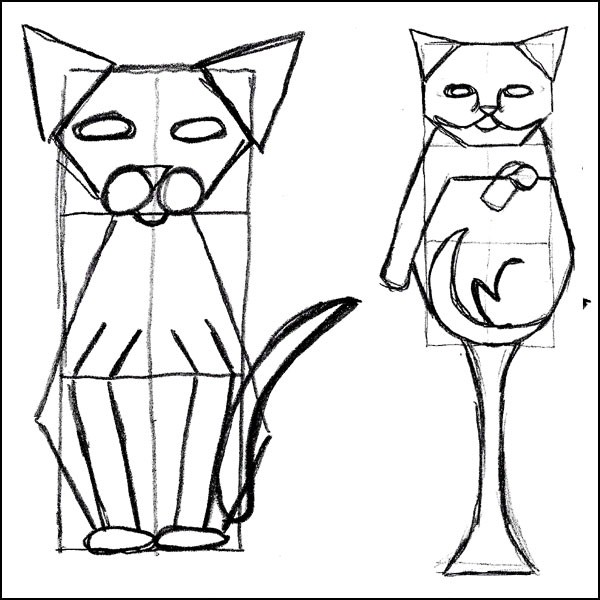 600x600 How To Draw A Cat