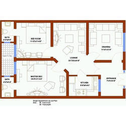 250x250 House Map Designing Services In India