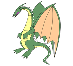 250x226 How To Draw Simple Dragon Drawings