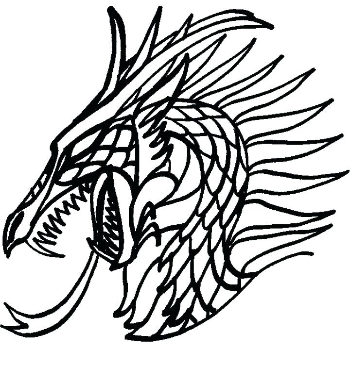 720x756 Printable Coloring Pages Of Dragons