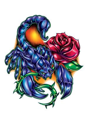 300x420 Scorpion And A Rose