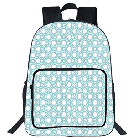 466x466 Iprint Large Casual Backpack,white,graphic Design