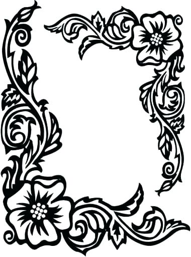 380x510 Coloring Pages Rose Flower Kids Draw A For More Adults