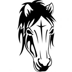 250x250 Horses Coloring Pages That Are Realistic And Detailed Clip Art