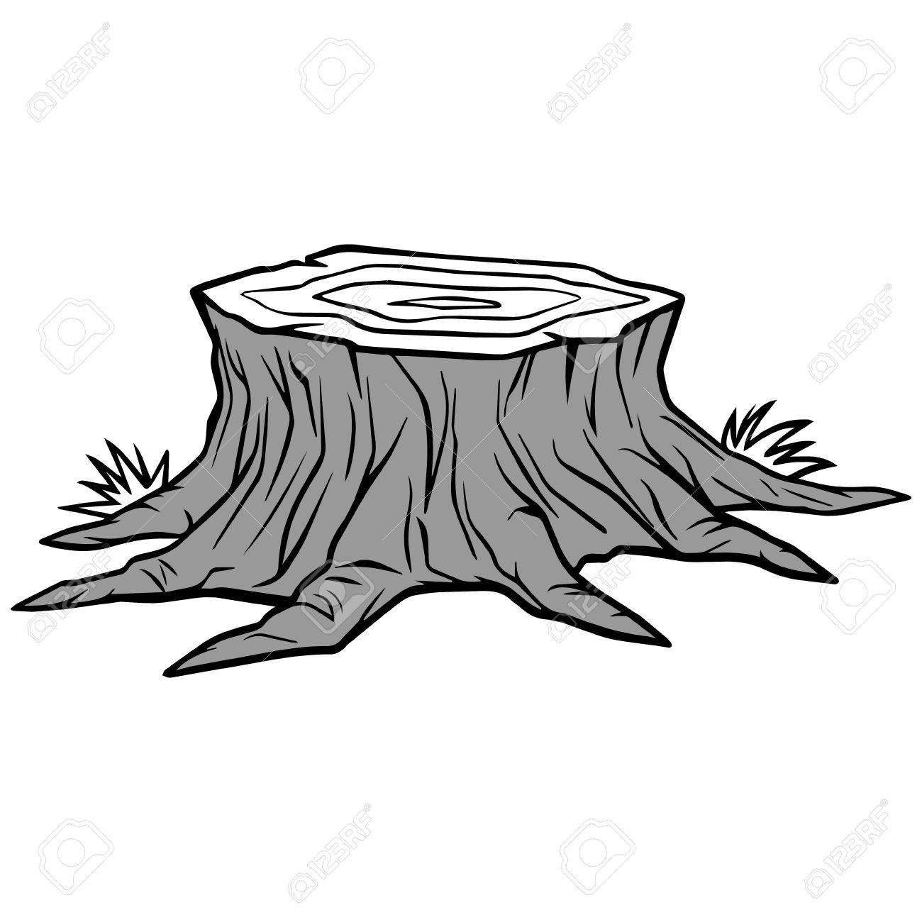 1300x1300 collection of free stump clipart drawing tree amusement clipart