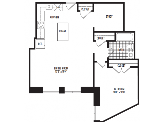 640x480 The Albert Apartments Detroit, Mi