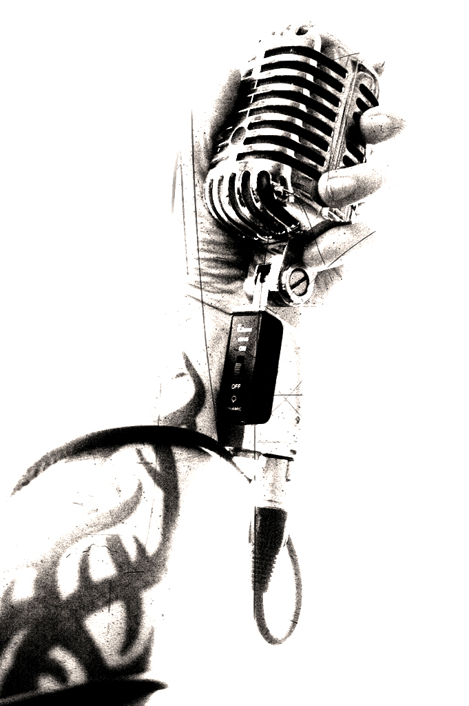 681x1024 Drawn Microphone