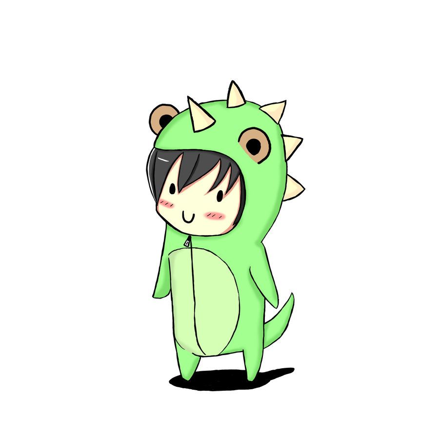 900x900 Non Copyrighted Drawings Chibi Dinosaur