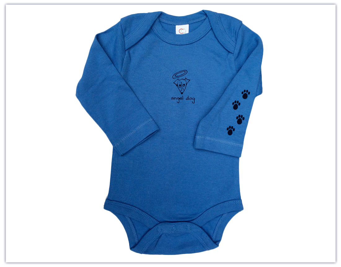 1100x860 Baby Angel Dogdevil Dog Organic Long Sleeve Onesie Phebe N Me