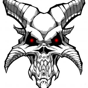 300x300 Devil Drawing New Demon Drawing Ideas At Getdrawings