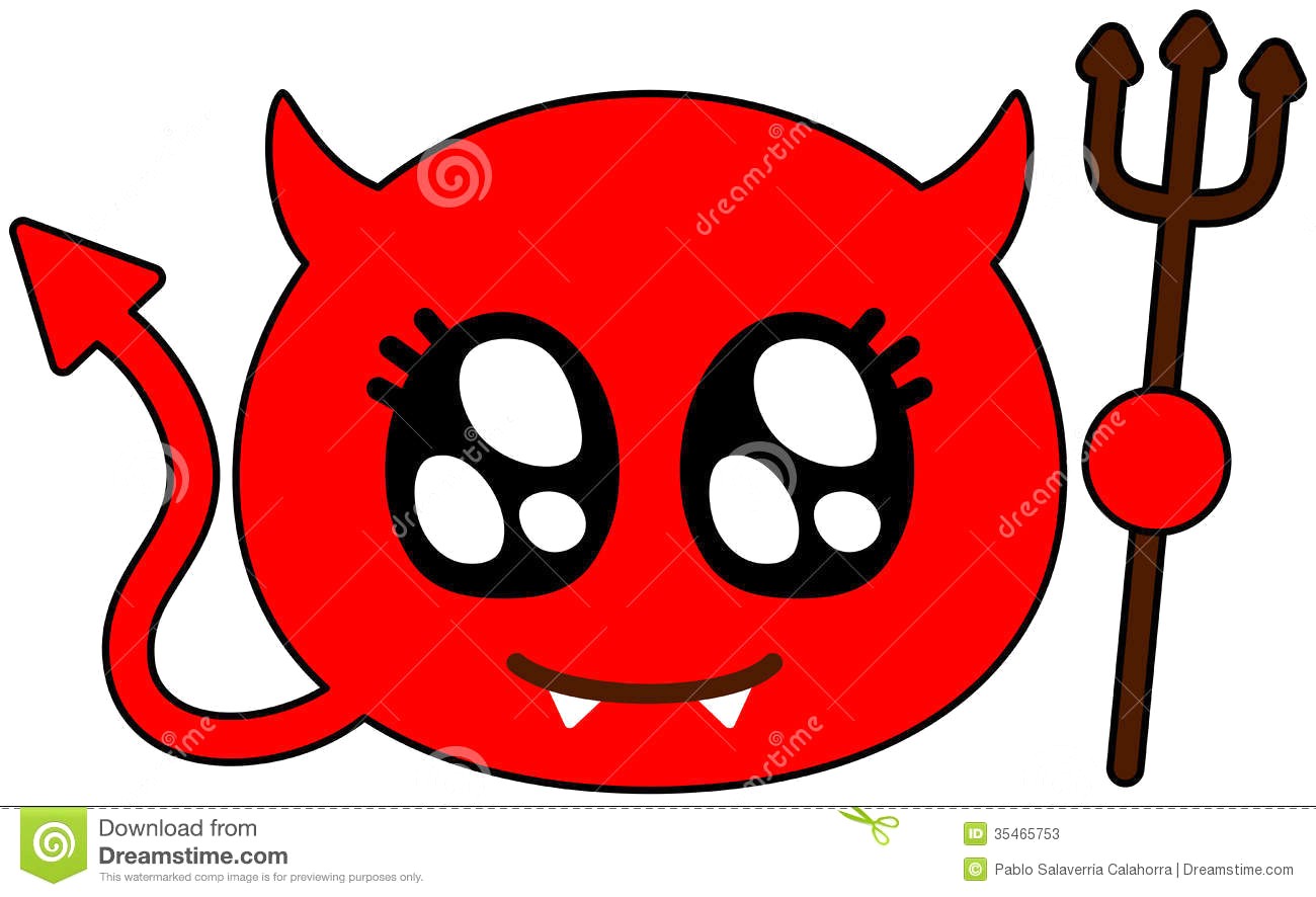 1300x886 Devil Clipart Cute Vector Drawing