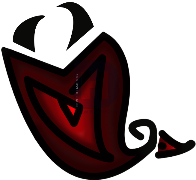 654x601 Devil Heart Drawing