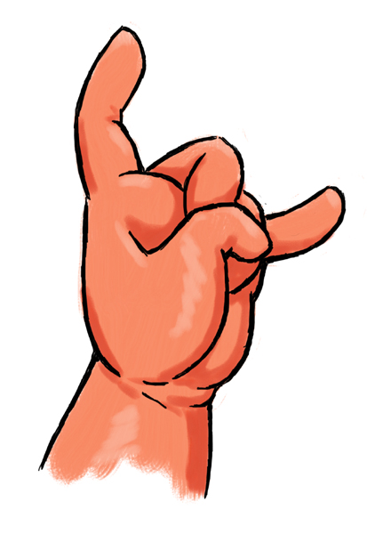 413x600 Baby Devil Horns Karen B Jones