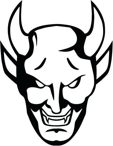 387x500 Drawing Of Devil