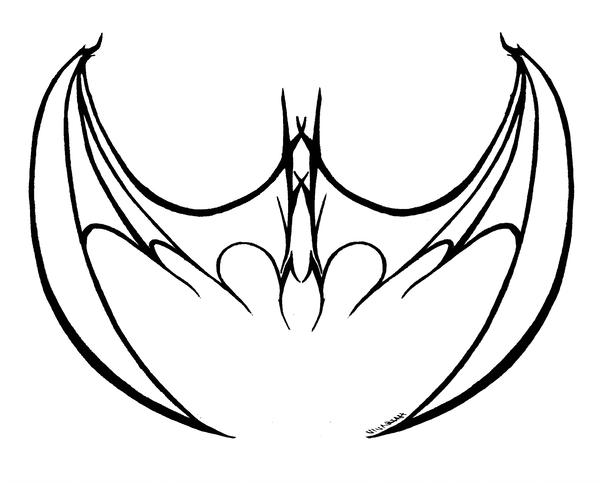 Devil Wings Drawing | Free download on ClipArtMag