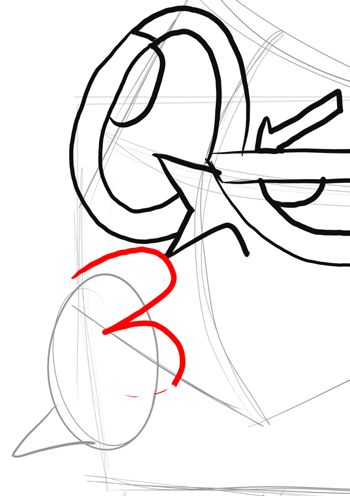 350x496 how to draw dexter from dexter's lab with easy step