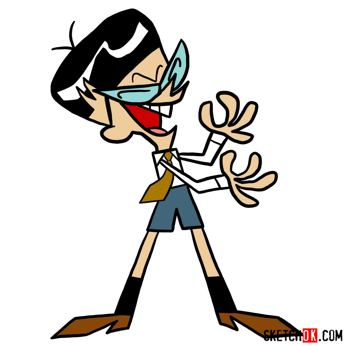 1200x1200 How To Draw Mandark Dexter's Laboratory