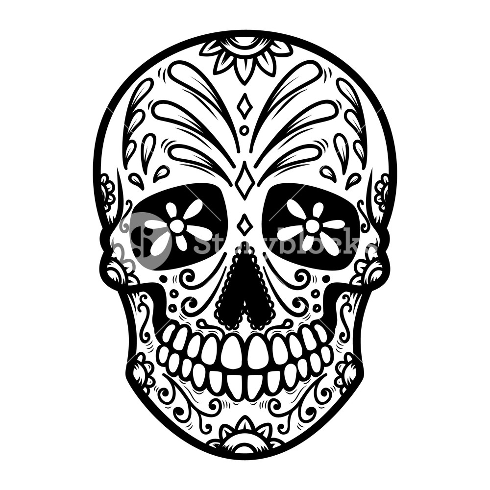 Dia De Los Muertos Drawings | Free download on ClipArtMag