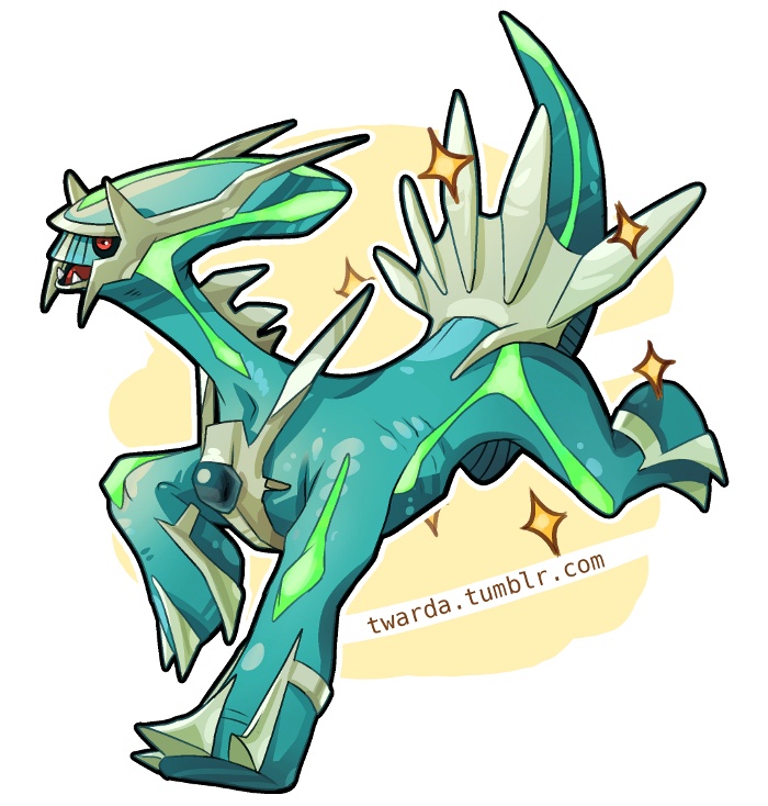 700x734 Wild Shiny Dialga Appeared Weasyl