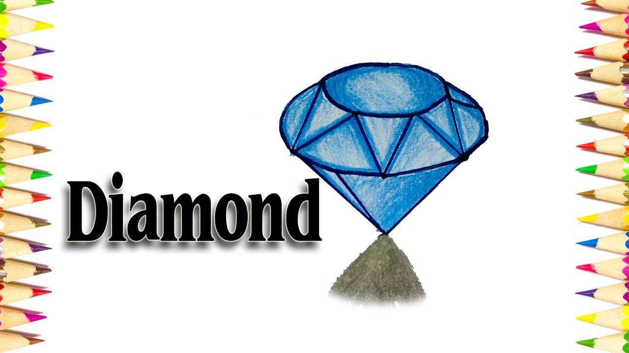1280x720 How To Draw A Diamond