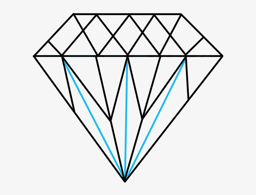 820x625 How To Draw Diamond