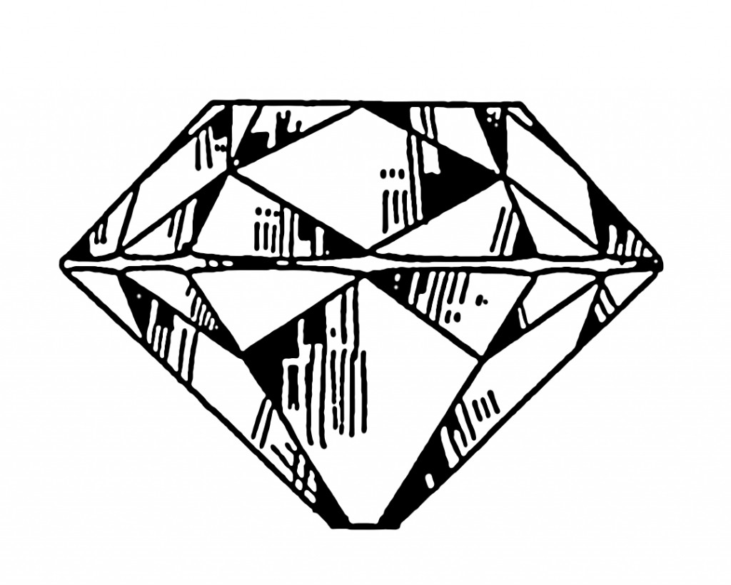 1024x820 How To Draw A Diamond Diamond Drawing Easy Drawing Arts Picture