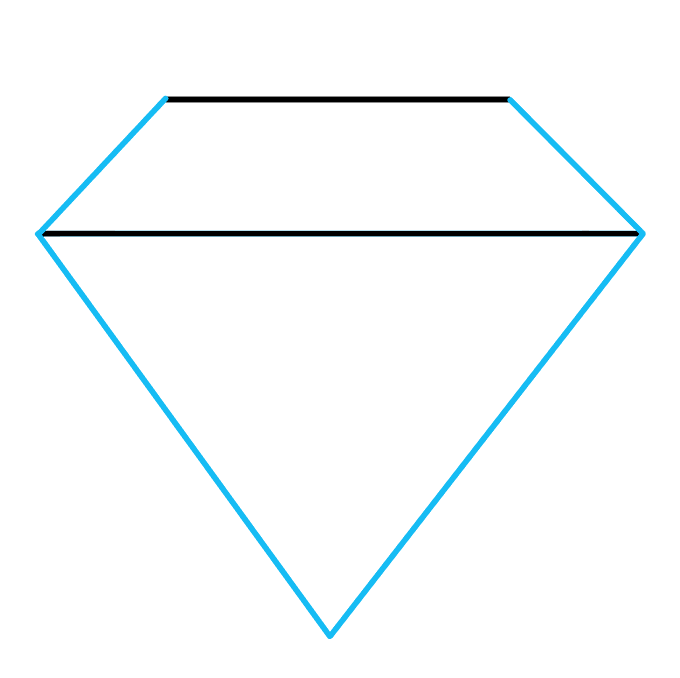 680x678 How To Draw A Diamond