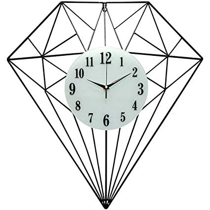 425x425 European Wall Clock Diamond Personality