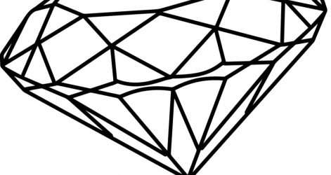 471x250 Diamond Drawing Definition Colored Coloured Black And White