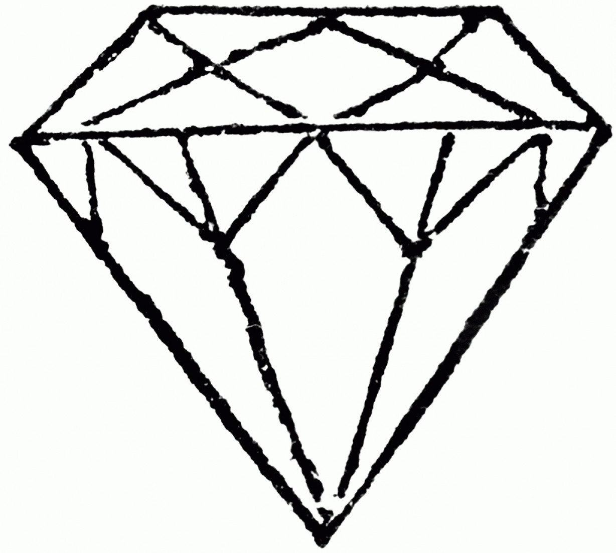 1228x1102 Diamond Drawing Basic For Free Download