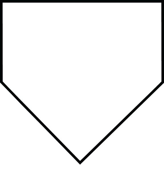 575x600 Baseball Field Template Word Softball Position Chart Of Layout