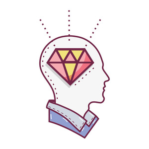 300x300 Diamond Head Royalty Free Vectors