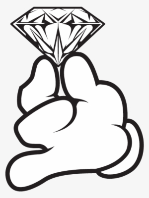 300x400 Transparent Diamond Sketch