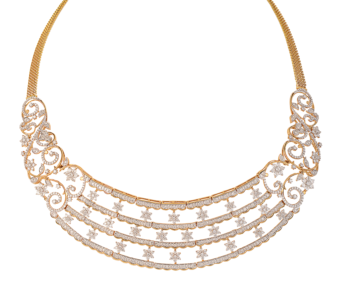 1200x1000 Buy Orra Diamond Necklace For Online Best Heritage Collection
