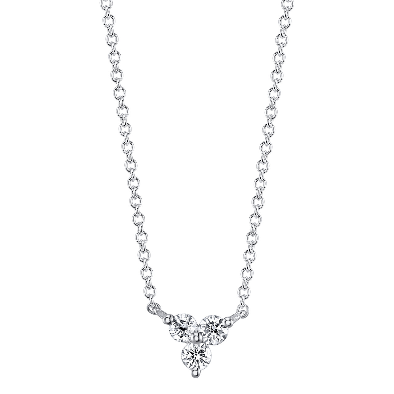 1280x1280 Triple Diamond Necklace
