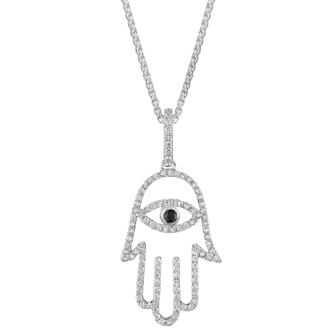 1080x1080 Zadok Collection White Gold Diamond Pendant