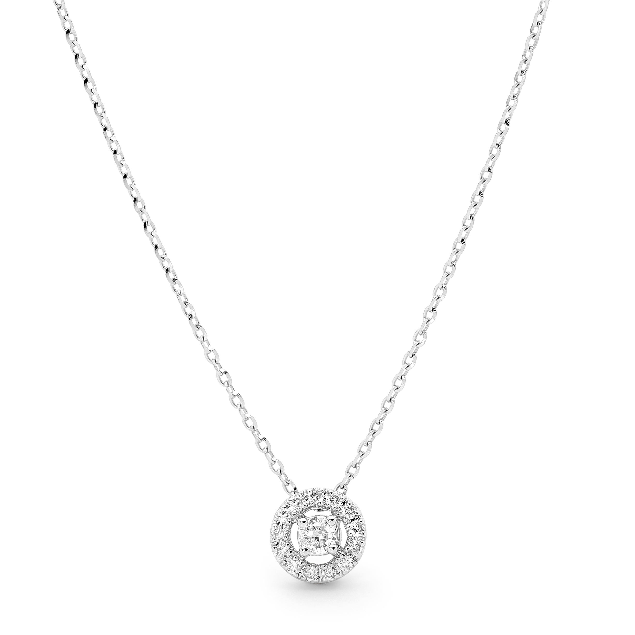 2623x2623 White Gold Diamond Necklace Cerrone