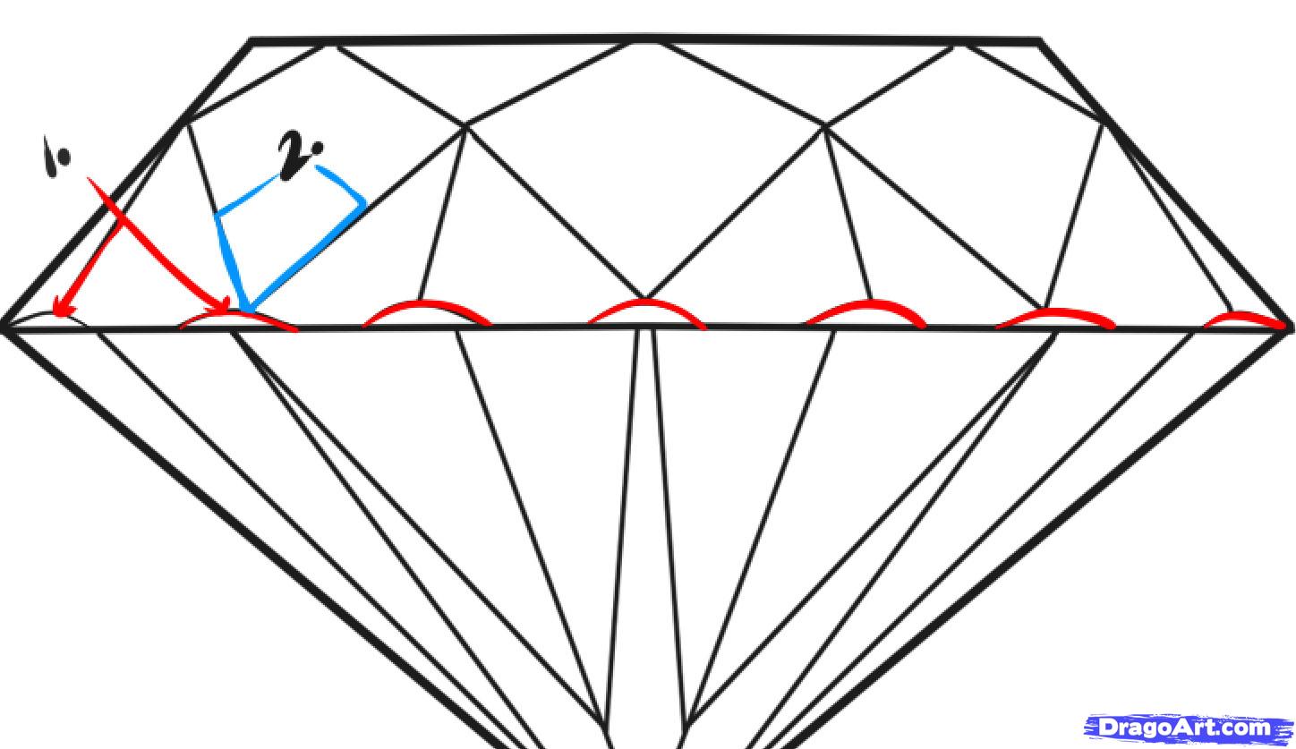1448x837 How To Draw A Diamond