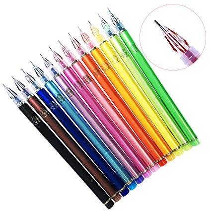 425x425 Colors Gel Pen Set With Diamond Tip, Mm