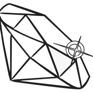 300x300 Drawing Diamond Shape Coloring Pages Kids Play Color