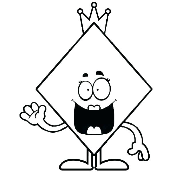 600x627 Diamond Shape Coloring