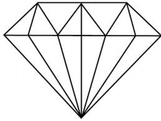 640x480 Free Drawn Diamonds, Download Free Clip Art