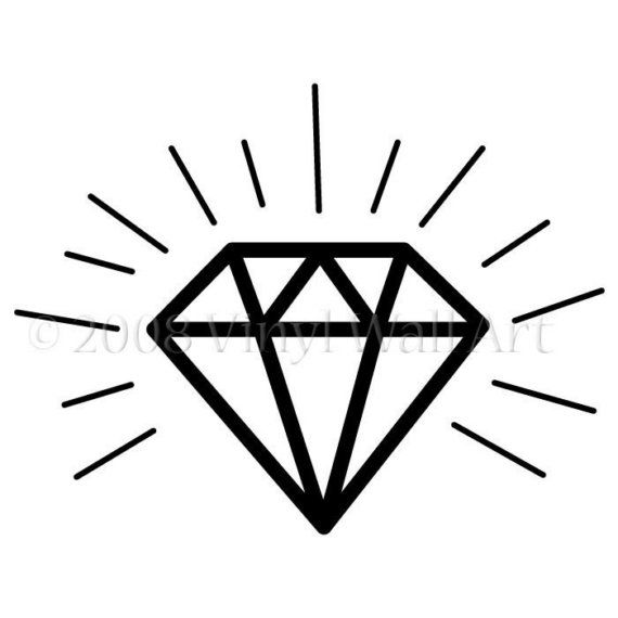 570x570 diamond design design inspiration diamond tattoos, diamond