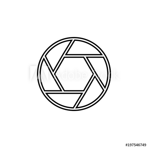 500x500 diaphragm icon element of popular camera icon premium quality