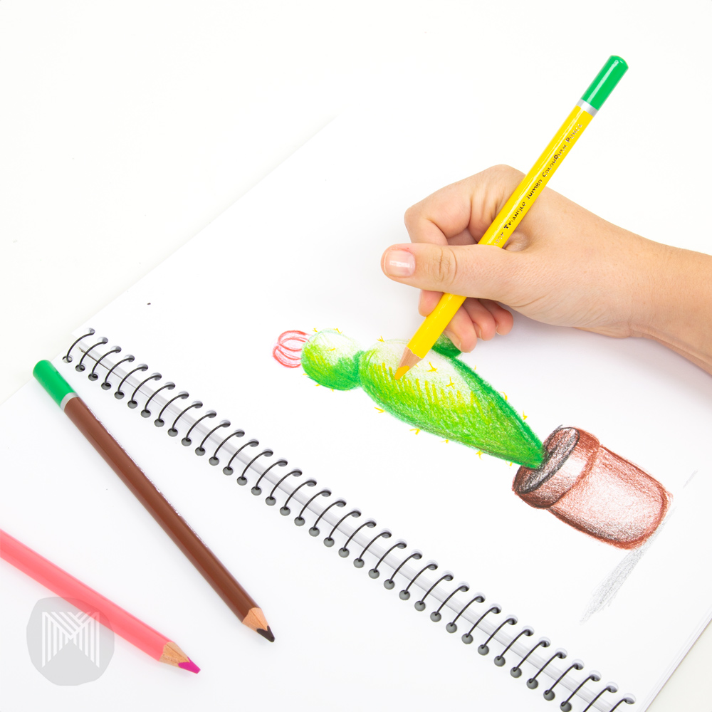 1000x1000 Micador Visual Art Diary Black, Micador