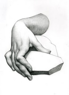 234x320 daily art diary plaster cast drawing