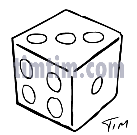 444x439 Dice Drawing For Free Download