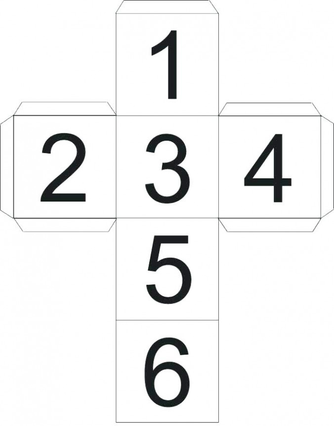 676x860 Paper Dice Template Printable Blank Paper Dice Restaurant Interior